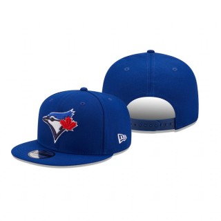 Toronto Blue Jays Royal Banner Patch 9FIFTY Snapback Hat