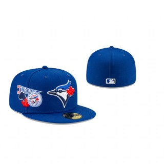 Blue Jays City Patch Royal 59Fifty Fitted Cap