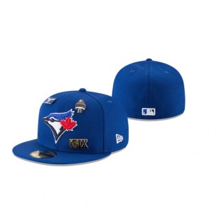 Blue Jays Royal City Pin 59Fifty Fitted Hat