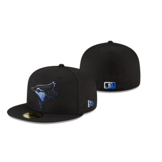 Blue Jays Color Dim Black 59FIFTY Fitted Cap