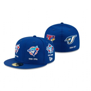Blue Jays Royal Logo Progression Hat