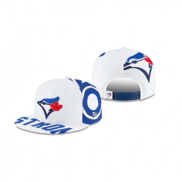 Toronto Blue Jays Marcus Stroman White Player Pick 9FIFTY V2 Adjustable Hat