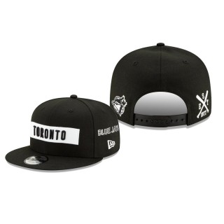 Toronto Blue Jays Black Multi 9FIFTY Adjustable Snapback Hat