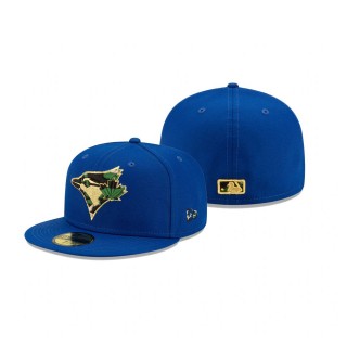 Blue Jays Pop Camo Undervisor 59FIFTY Fitted Royal Hat