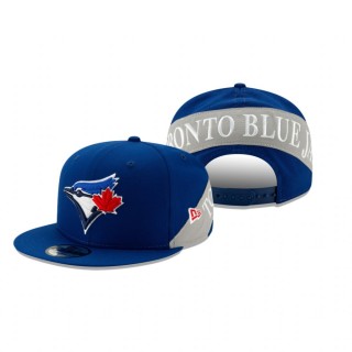 Toronto Blue Jays Royal Team Bulletin 9FIFTY Adjustable Snapback Hat