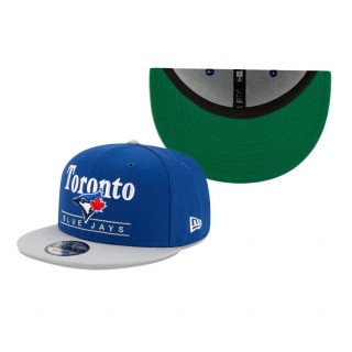 Toronto Blue Jays Royal Two Tone Retro 9FIFTY Snapback Hat