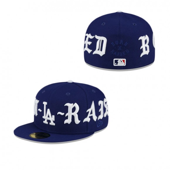 Born X Raised Los Angeles Dodgers 59FIFTY Fitted Hat
