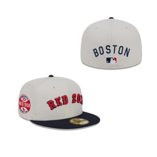 Boston Red Sox Coop Logo Select Fitted Hat
