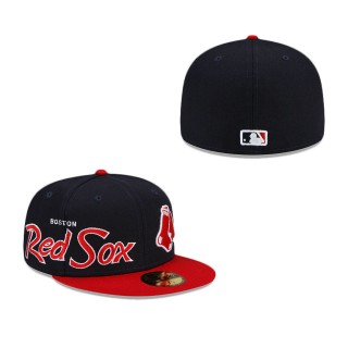 Boston Red Sox Double Logo Fitted