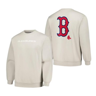 Boston Red Sox Gray Ballpark Pullover Sweatshirt