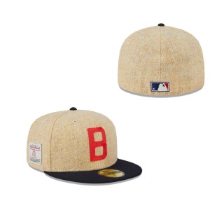 Boston Red Sox Harris Tweed Fitted Hat