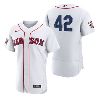 Men's Boston Red Sox Jackie Robinson White Authentic Player Jersey