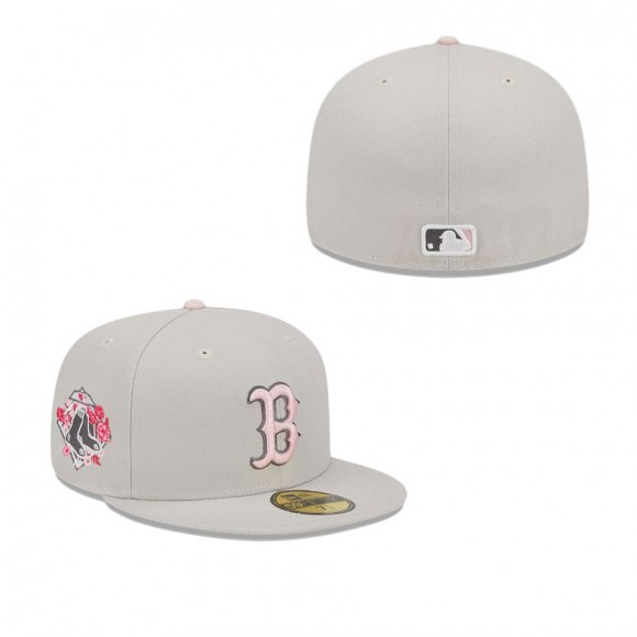 Men's Boston Red Sox Khaki 2023 Mother's Day On-Field 59FIFTY Fitted Hat