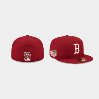 Boston Red Sox Men's State Fruit Plum 59FIFTY Fitted Hat