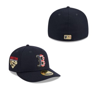Boston Red Sox Navy 2023 Fourth of July Low Profile 59FIFTY Fitted Hat