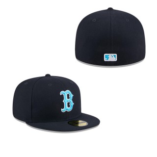 Boston Red Sox Navy 2024 Father's Day 59FIFTY Fitted Hat