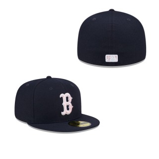 Boston Red Sox Navy 2024 Mother's Day On-Field 59FIFTY Fitted Hat