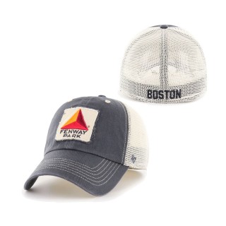 Boston Red Sox Navy Citgo Blue Mountain Trucker Flex Hat