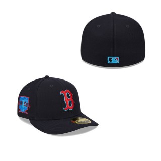 Boston Red Sox Navy 2023 MLB Father's Day Low Profile 59FIFTY Fitted Hat