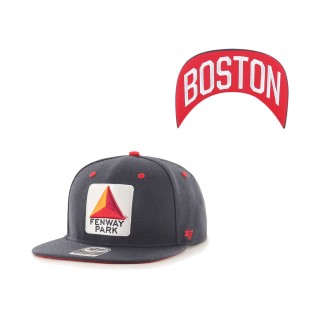 Boston Red Sox Navy Snapback Adjustable Hat