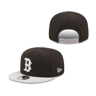 Boston Red Sox Spring Two-Tone 9FIFTY Snapback Hat Black Gray
