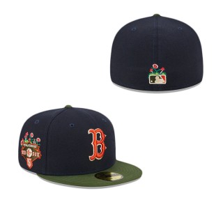 Boston Red Sox Sprouted 59FIFTY Fitted Cap