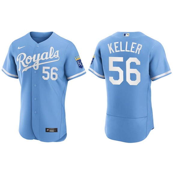 Brad Keller Kansas City Royals Powder Blue 2022 Authentic Jersey