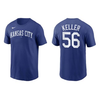 Brad Keller Kansas City Royals Royal Team Wordmark T-Shirt