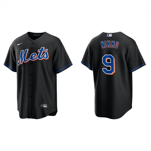 Brandon Nimmo New York Mets Black Alternate Replica Jersey