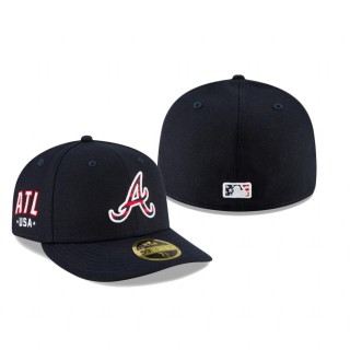 Braves Navy 4th of July Low Profile 59FIFTY Hat