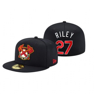 Braves Austin Riley Navy 2021 Clubhouse Hat