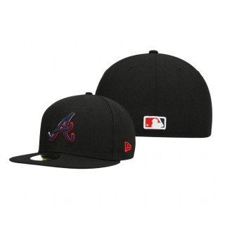 Braves Black Color Dupe Hat