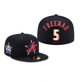 Atlanta Braves Freddie Freeman Navy 2021 MLB All-Star Game Hat