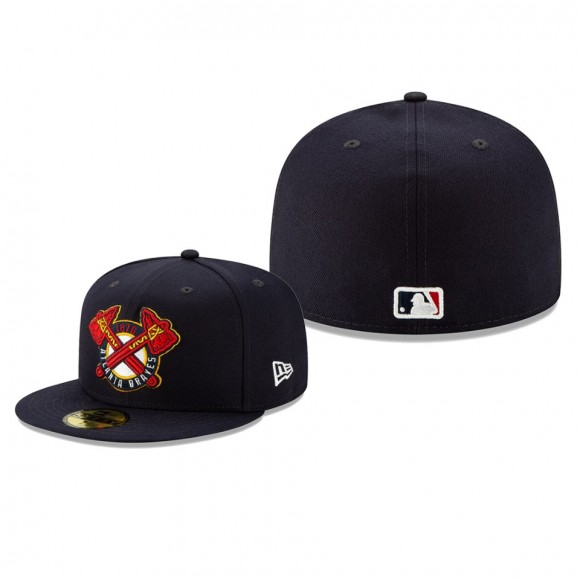2019 Little League Classic Atlanta Braves Navy 59FIFTY Fitted Hat