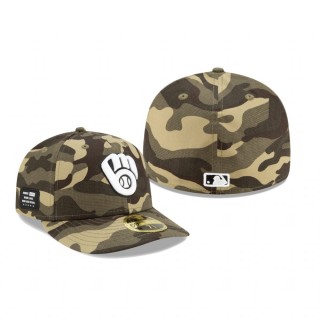 Brewers Camo 2021 Armed Forces Day Low Profile 59FIFTY Hat