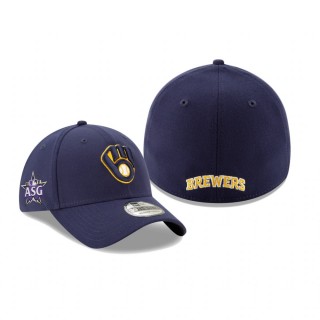 Brewers Navy 2021 MLB All-Star Game Workout Sidepatch 39THIRTY Hat