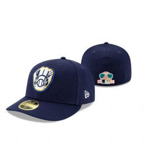 Brewers 2021 Spring Training Navy Low Profile 59FIFTY Cap