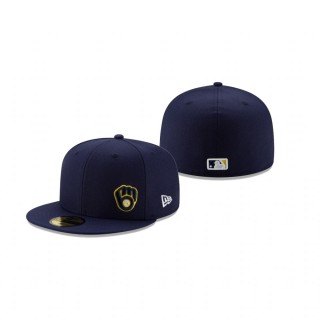 Brewers Navy Flawless 59FIFTY Fitted Hat