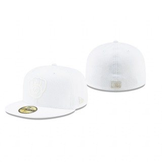 2019 Players' Weekend Milwaukee Brewers White 59FIFTY Fitted Hat
