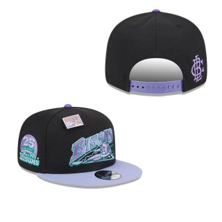 Buffalo Bisons Black Purple Grape Big League Chew Flavor Pack 9FIFTY Snapback Hat
