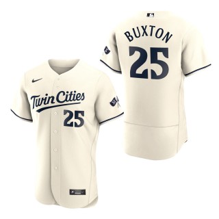 Byron Buxton Minnesota Twins Cream 2023 Authentic Jersey