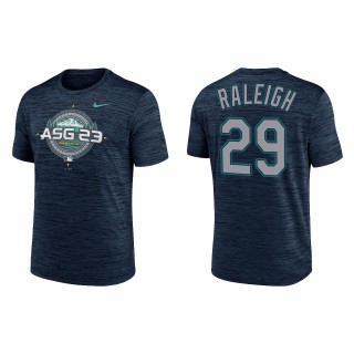 Cal Raleigh Navy 2023 MLB All-Star Game Compass Velocity T-Shirt