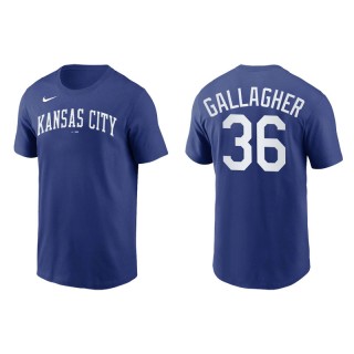 Cam Gallagher Kansas City Royals Royal Team Wordmark T-Shirt