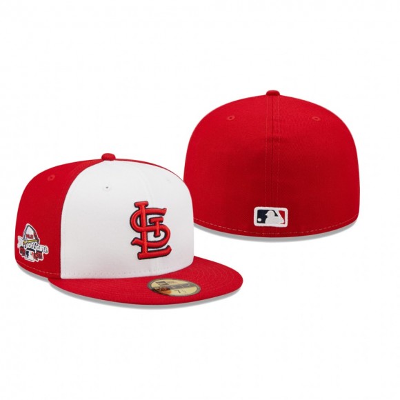 Cardinals White Red 2009 MLB All-Star Game 59FIFTY Fitted Hat