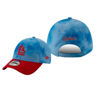 St. Louis Cardinals Blue Red 2019 Father's Day New Era 9FORTY Adjustable Hat