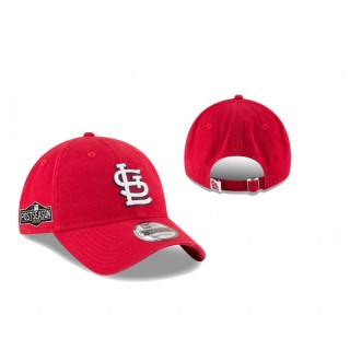 St. Louis Cardinals Red 2020 Postseason 9TWENTY Adjustable Hat