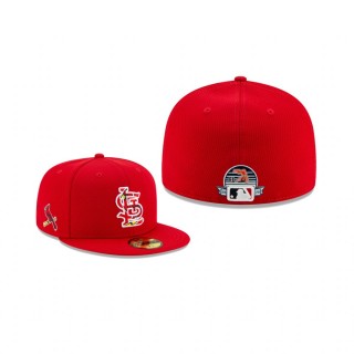 Cardinals 2020 Spring Training Red 59FIFTY Fitted Hat