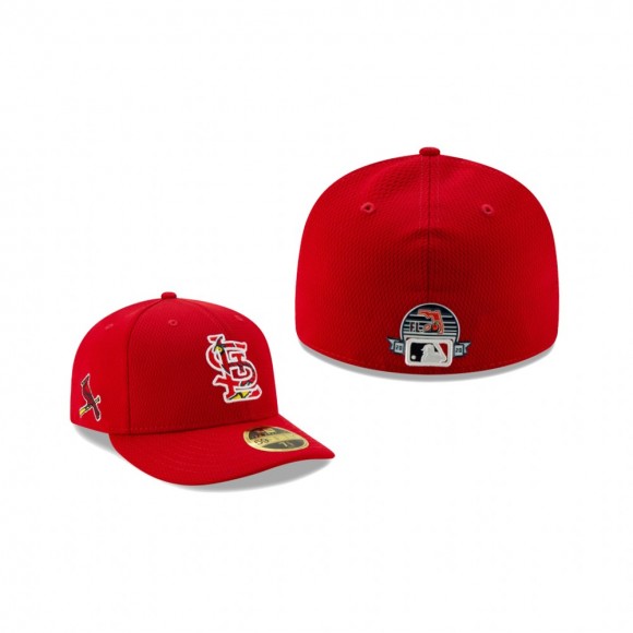 Cardinals 2020 Spring Training Red Low Profile 59FIFTY Fitted Hat