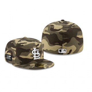 Cardinals Camo 2021 Armed Forces Day Hat
