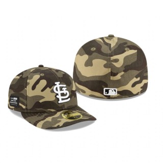 Cardinals Camo 2021 Armed Forces Day Low Profile 59FIFTY Hat